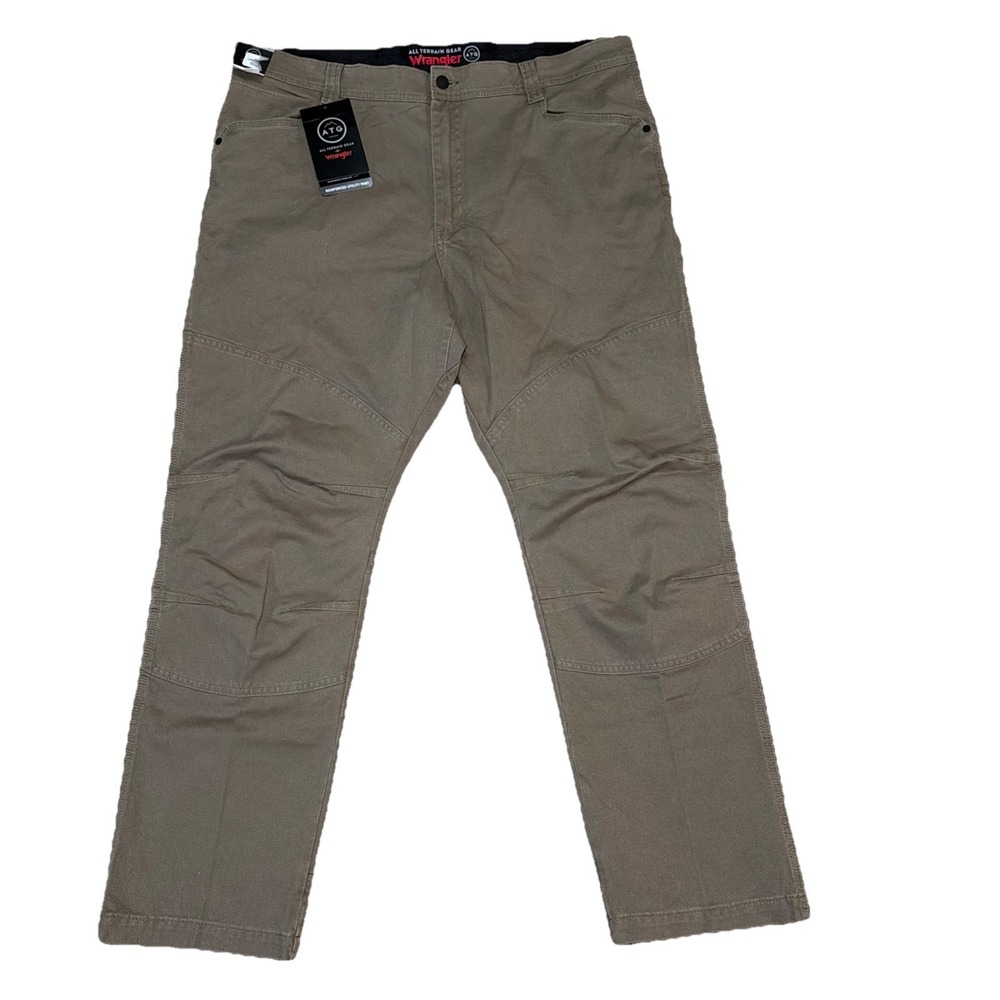 Wrangler x ATG All Terrain Gear NWT Men's Gray 40x30 Straight Fit Utility Pant
